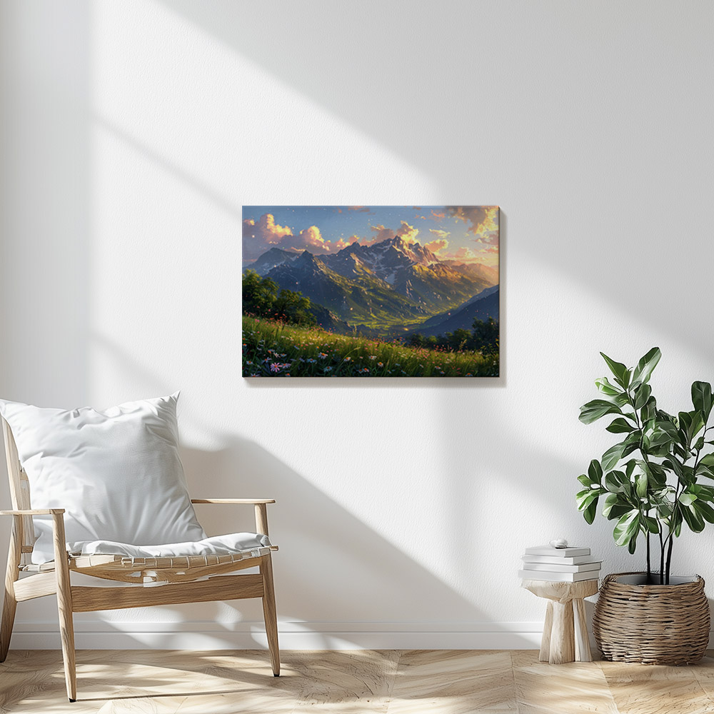 Golden Hour in the High Country #2_60x90