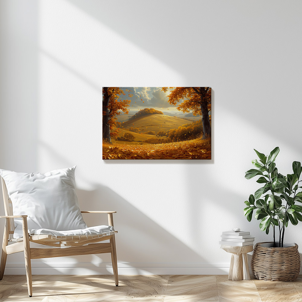 Golden Pastures in Autumn #2_60x90