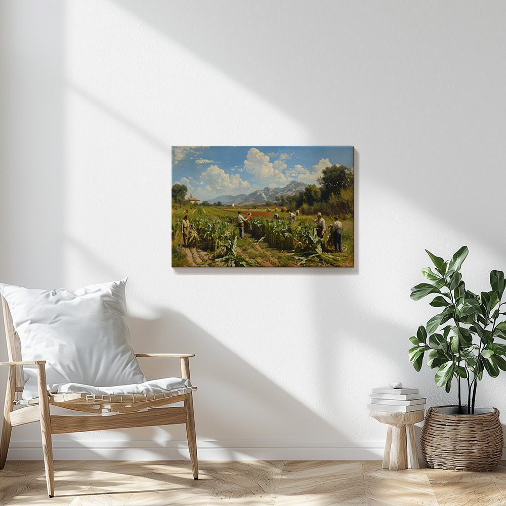 Harvesting in the Countryside #2_60x90