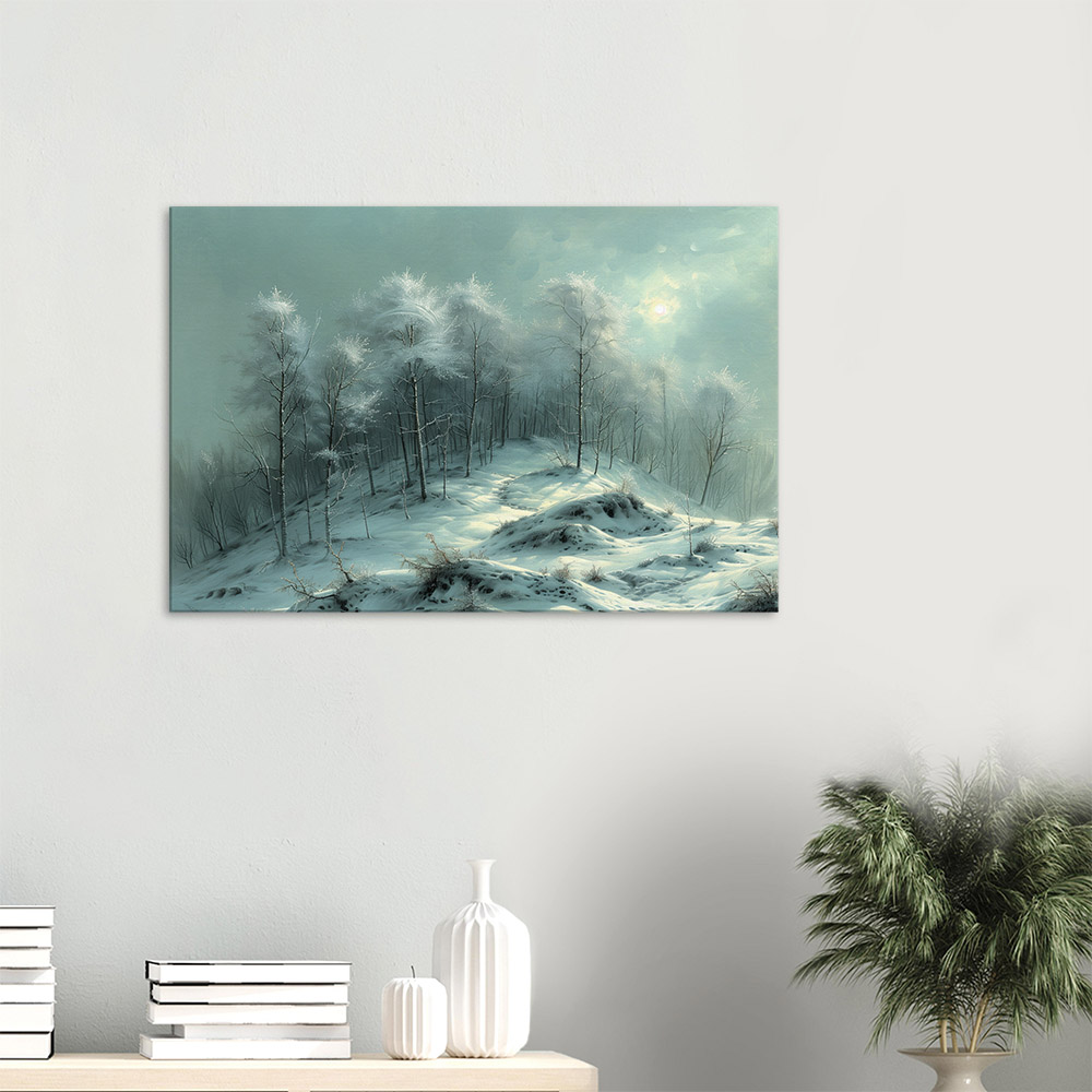 Whispers of Winter Forest #3_60x90