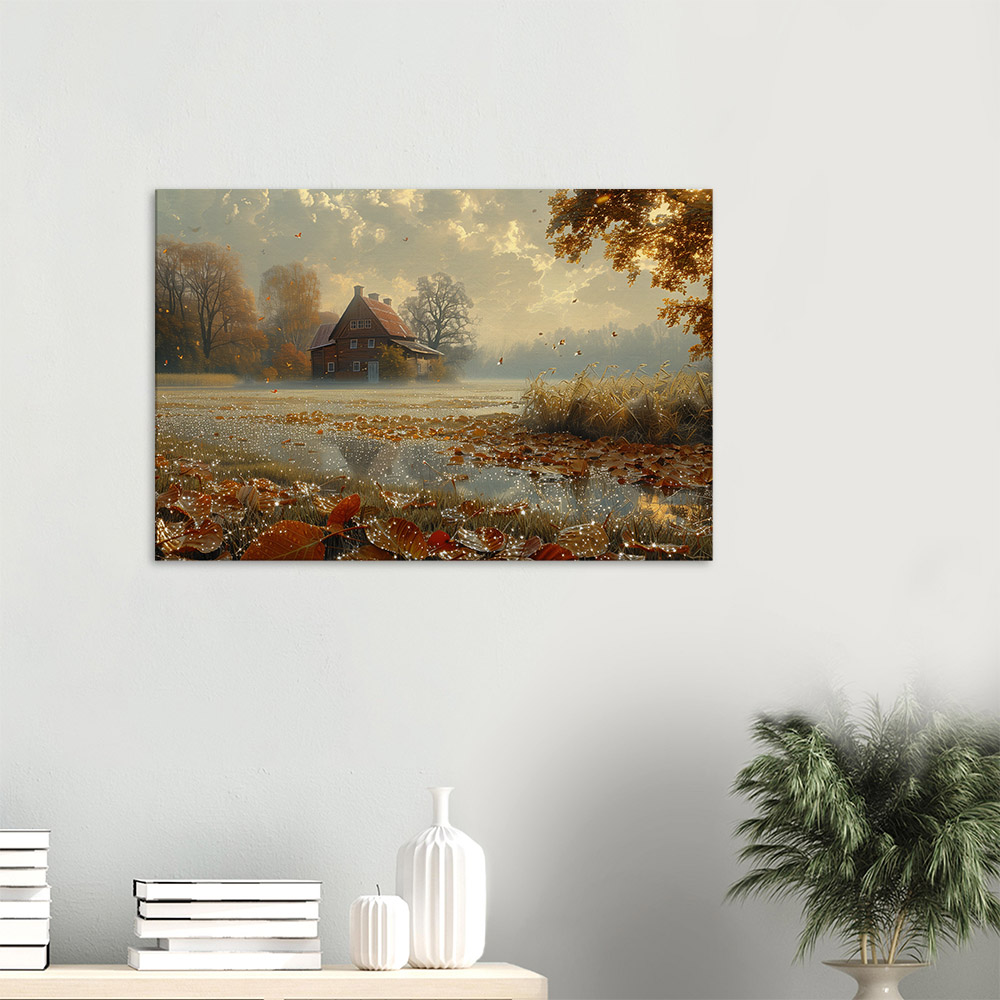 Whispers of Autumn: A Rustic Homestead #3_60x90