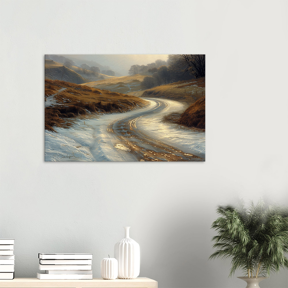 Through Hilly Fields #3_60x90