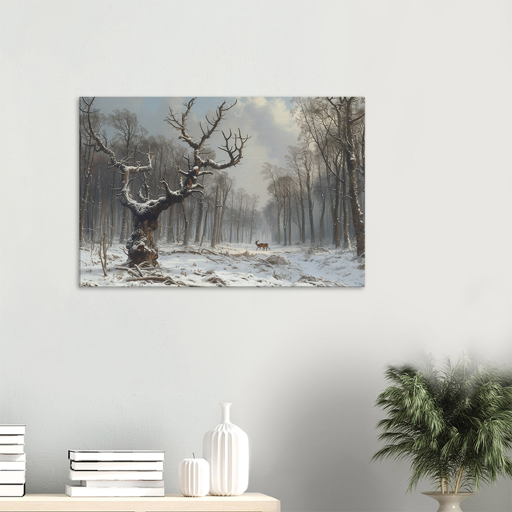 Frozen Gnarled Tree #3_60x90