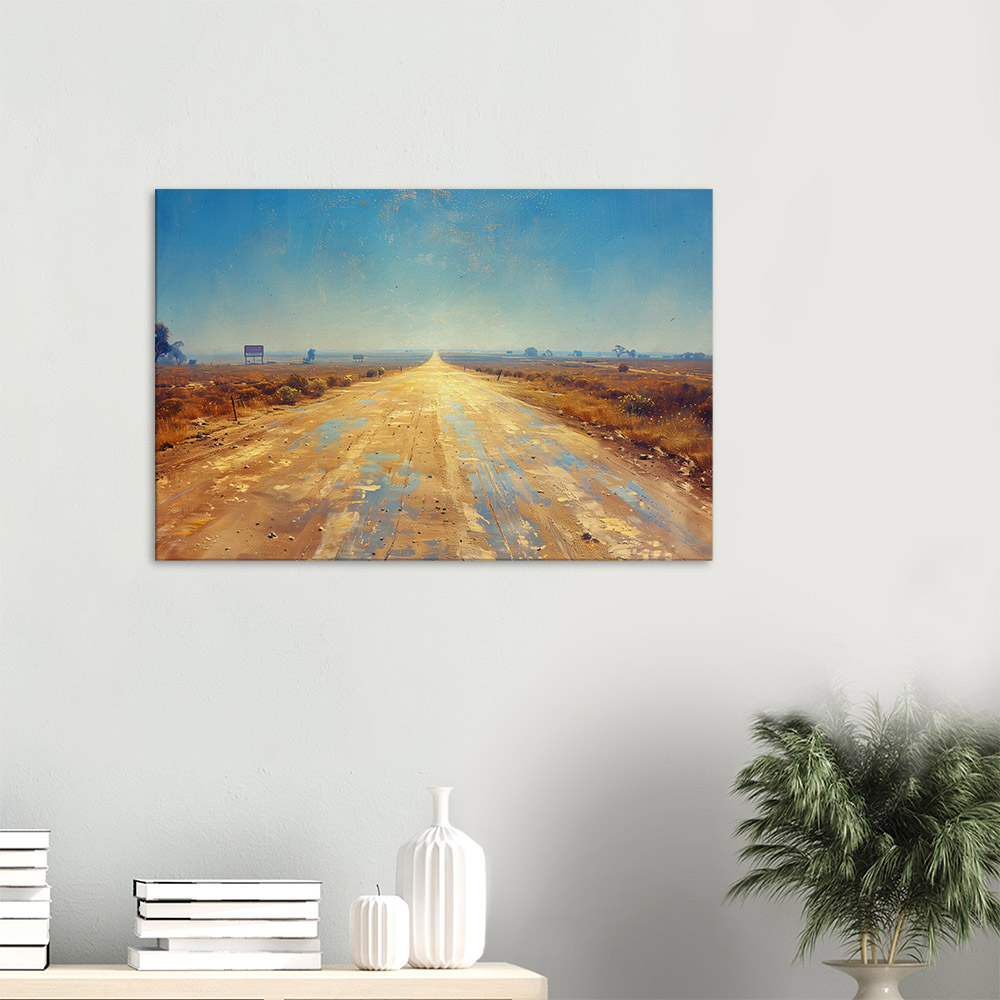 Sun-Kissed Asphalt #3_60x90