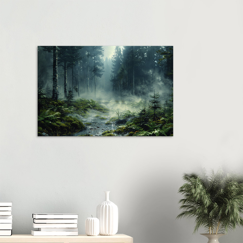 Mystical Woodlands and Stream #3_60x90
