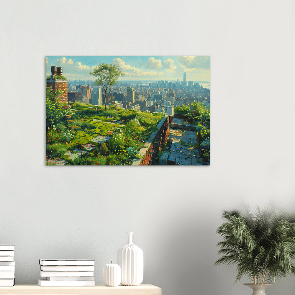 Rooftop Oasis #3_60x90