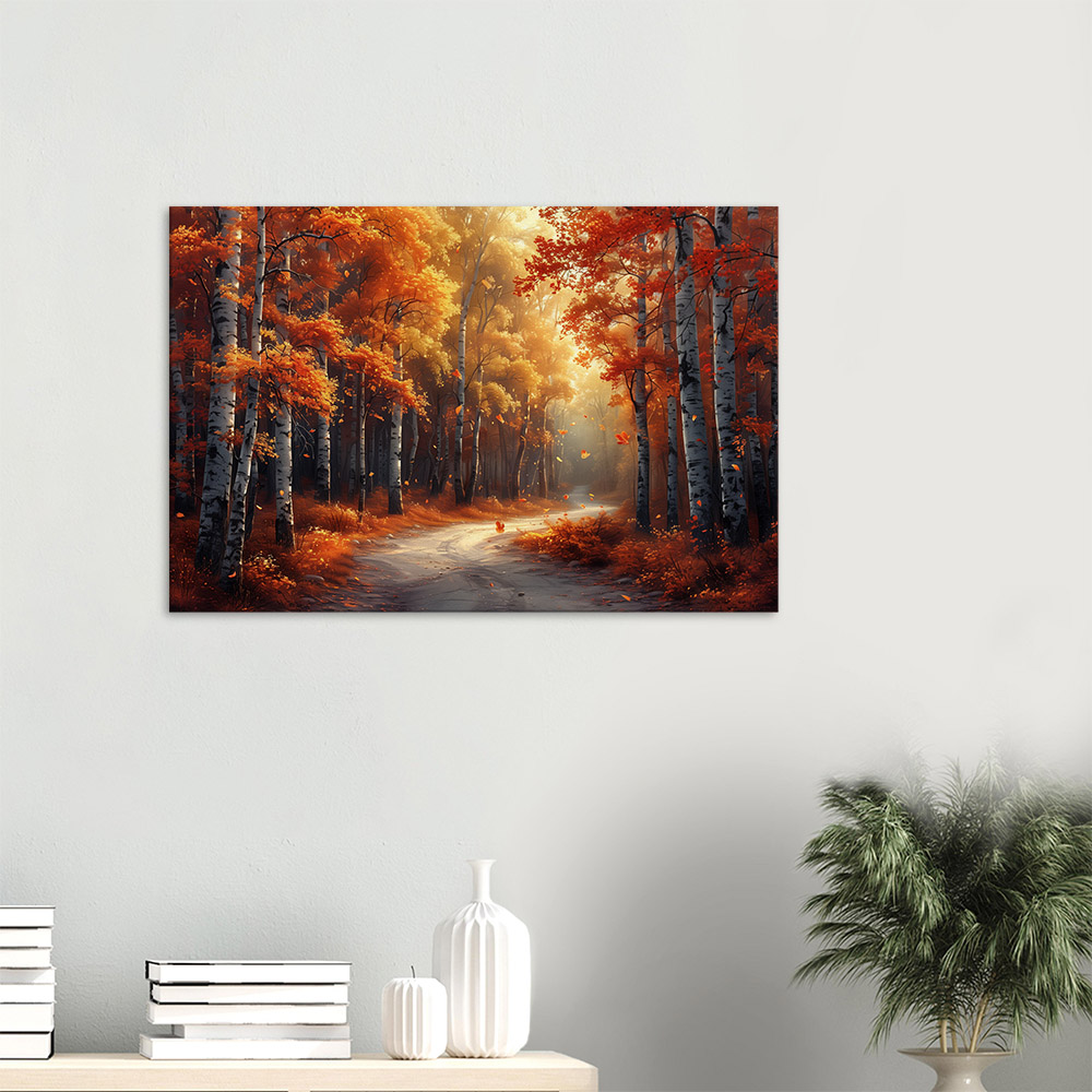 birch-trees-and-fall-colors-3_60x90 Birch Trees and Fall Colors #3_60x90