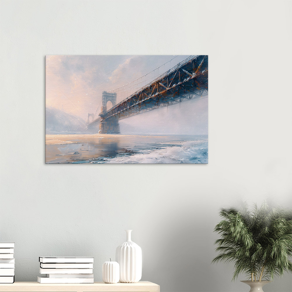 Bridge over the Icy Divide #3_60x90