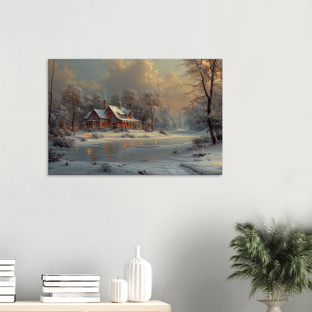 Frozen Pond Cottage #3_60x90