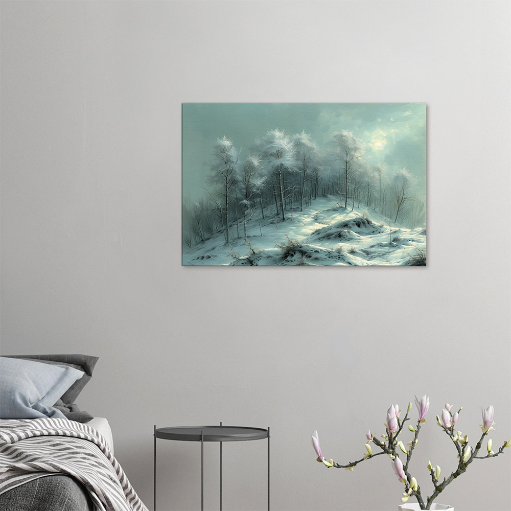 Whispers of Winter Forest #4_60x90