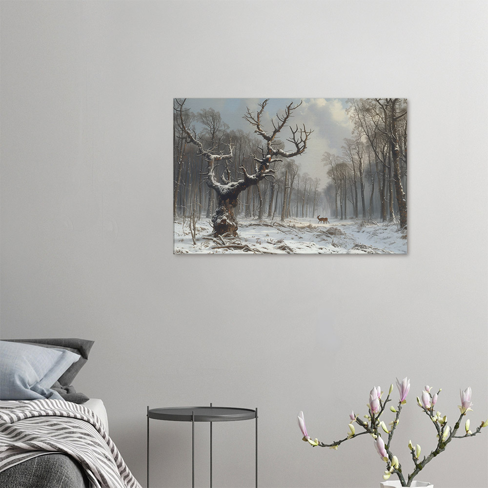 Frozen Gnarled Tree #4_60x90