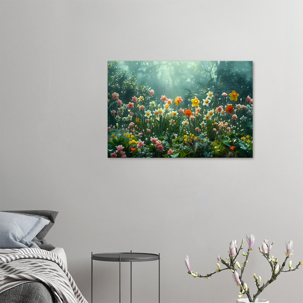 springs-vibrant-flower-garden-4_60x90 Springβs Vibrant Flower Garden #4_60x90