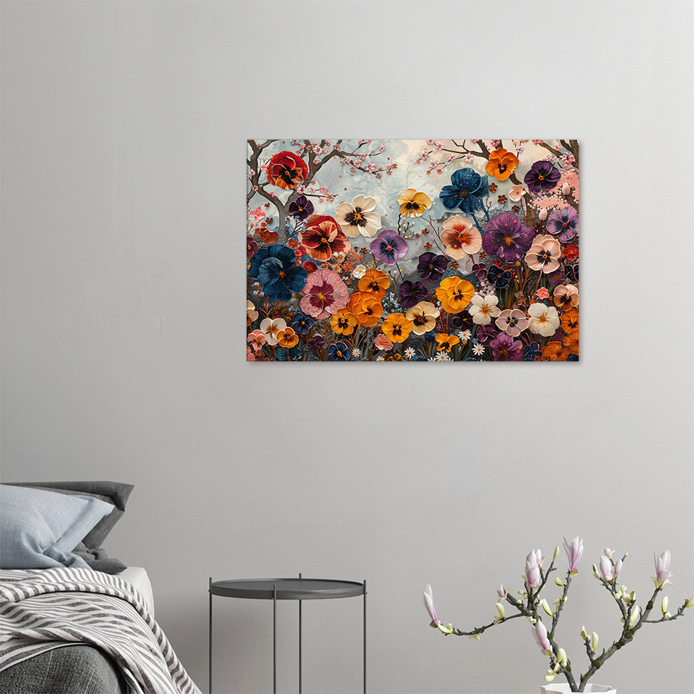 Colors of a Spring Garden #4_60x90