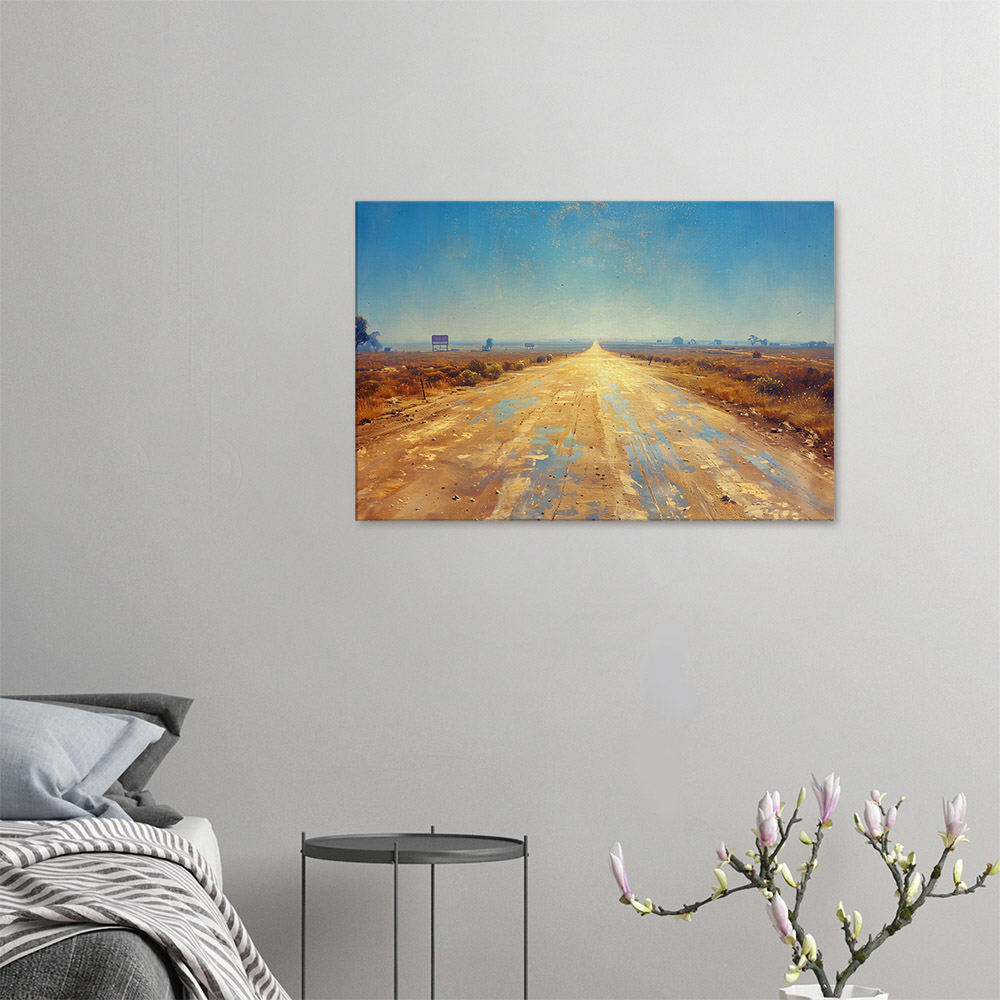 Sun-Kissed Asphalt #4_60x90