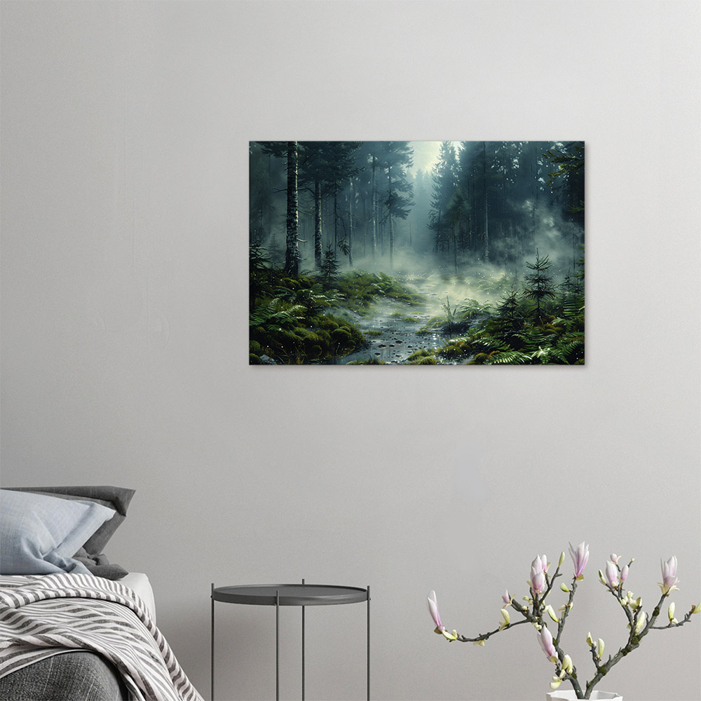 Mystical Woodlands and Stream #4_60x90