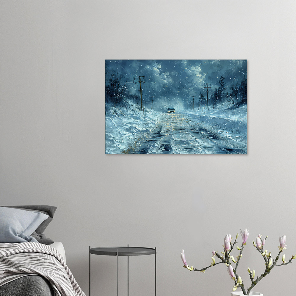 Snowstorm Escape #4_60x90