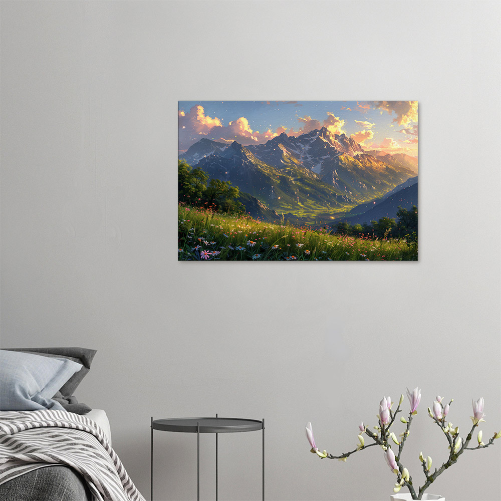 Golden Hour in the High Country #4_60x90