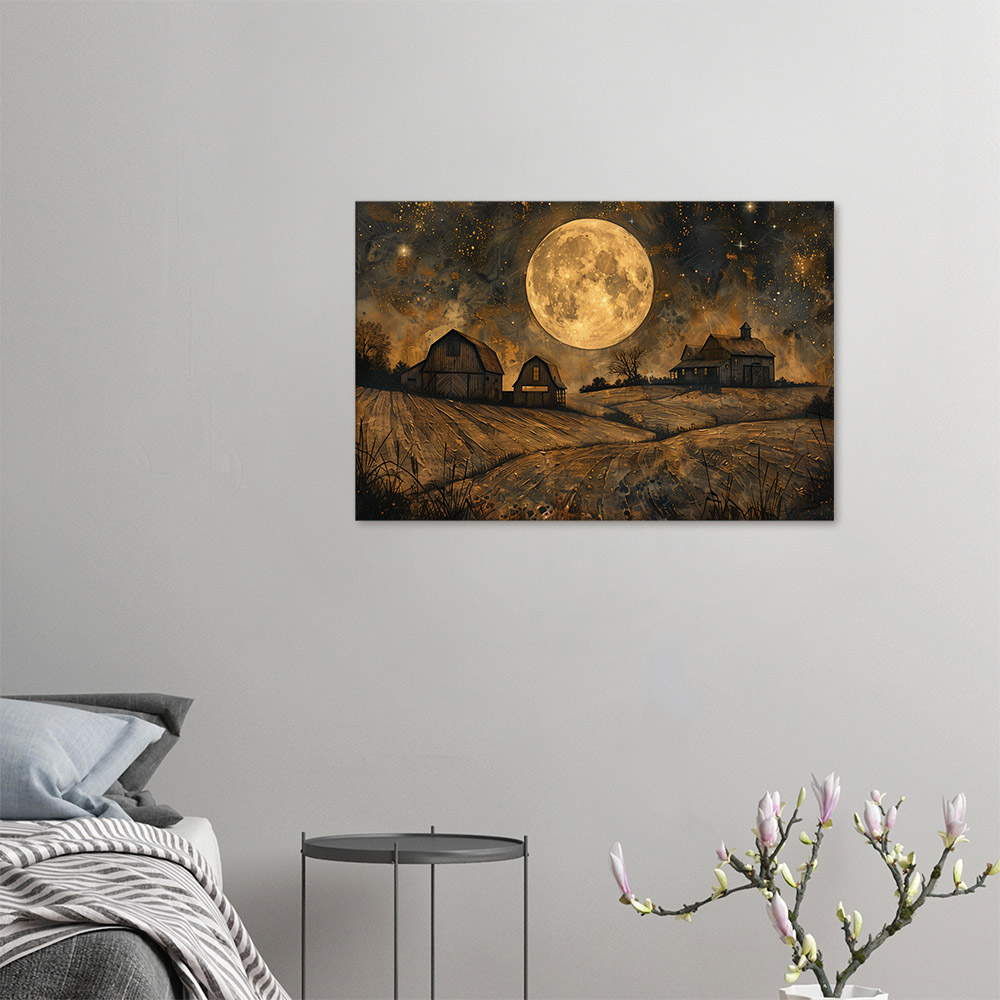 Harvest Moon #4_60x90