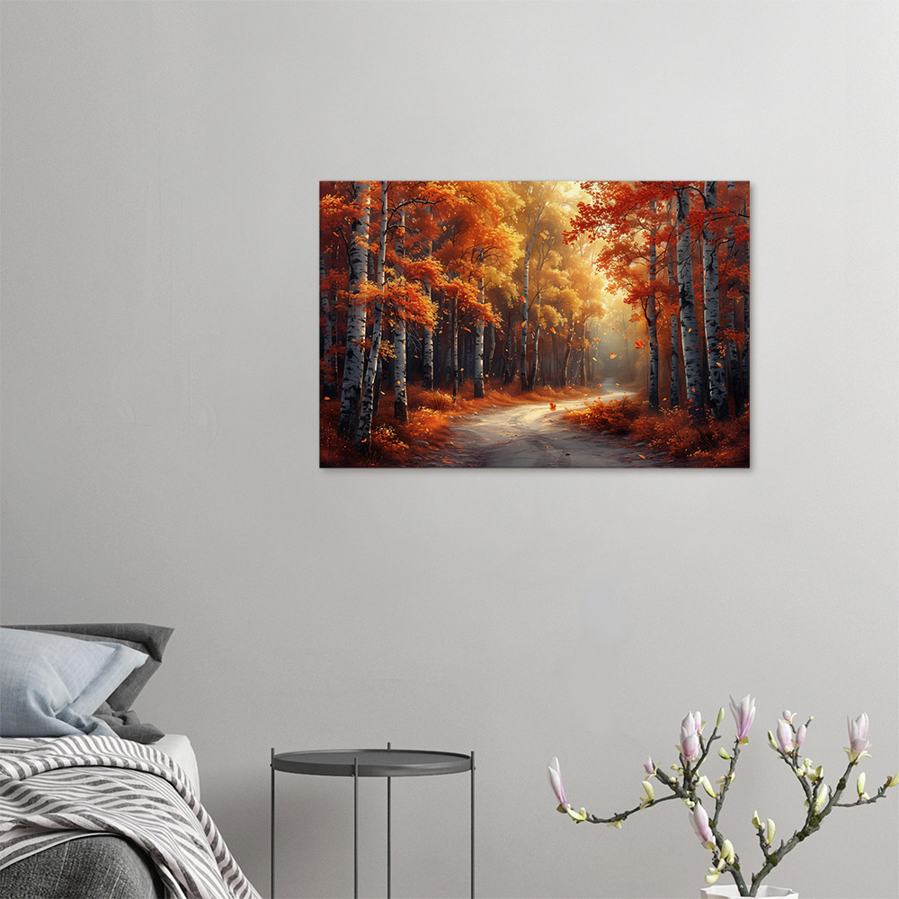 birch-trees-and-fall-colors-4_60x90 Birch Trees and Fall Colors #4_60x90