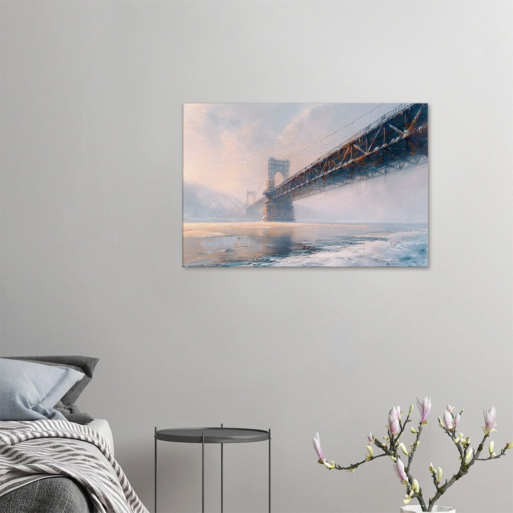 Bridge over the Icy Divide #4_60x90