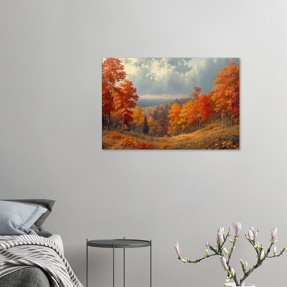 fiery-foliage-4_60x90 Fiery Foliage #4_60x90