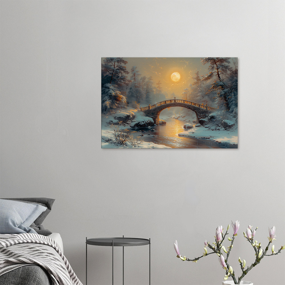 moonlit-snow-and-stone-4_60x90 Moonlit Snow and Stone #4_60x90