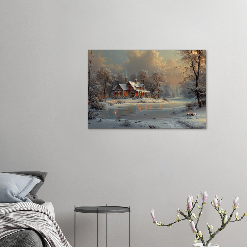 Frozen Pond Cottage #4_60x90