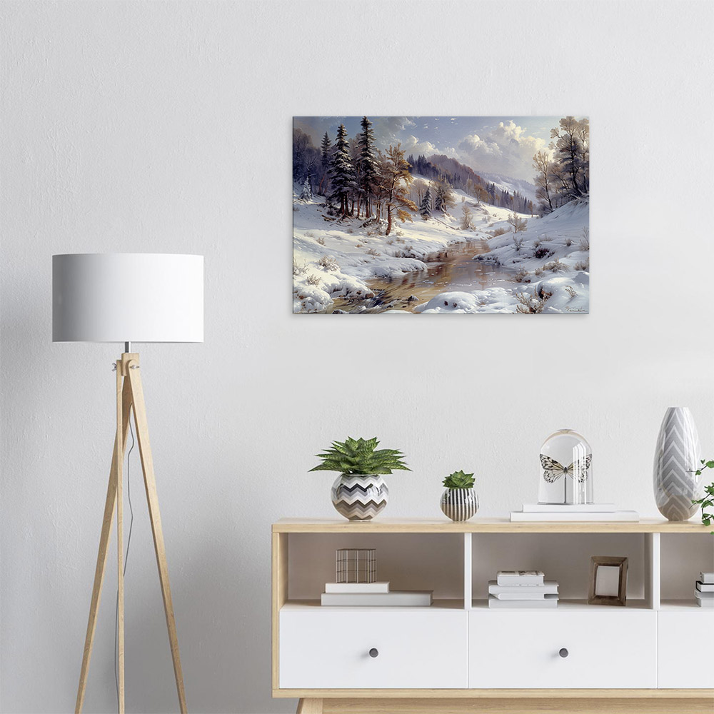 winters-whispering-stream-5_60x90 Winter's Whispering Stream #5_60x90