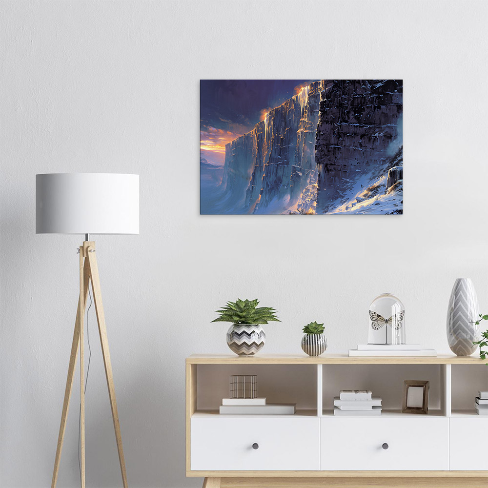 Majesty of the Illuminated Cliff #5_60x90