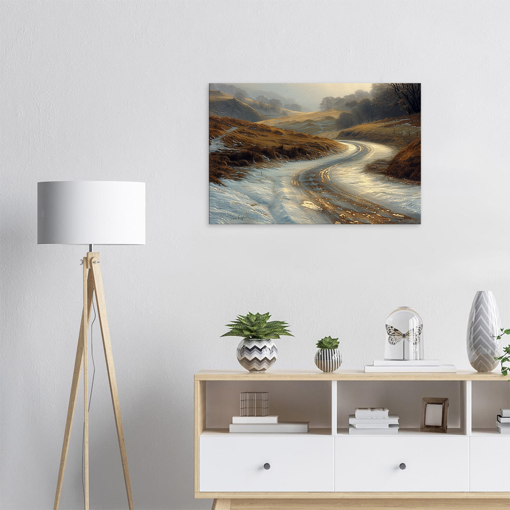 Through Hilly Fields #5_60x90