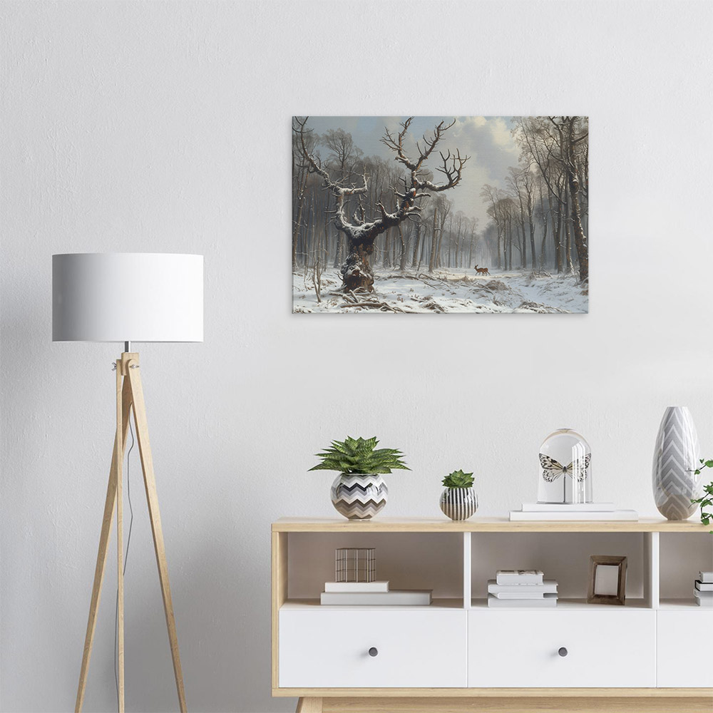 Frozen Gnarled Tree #5_60x90