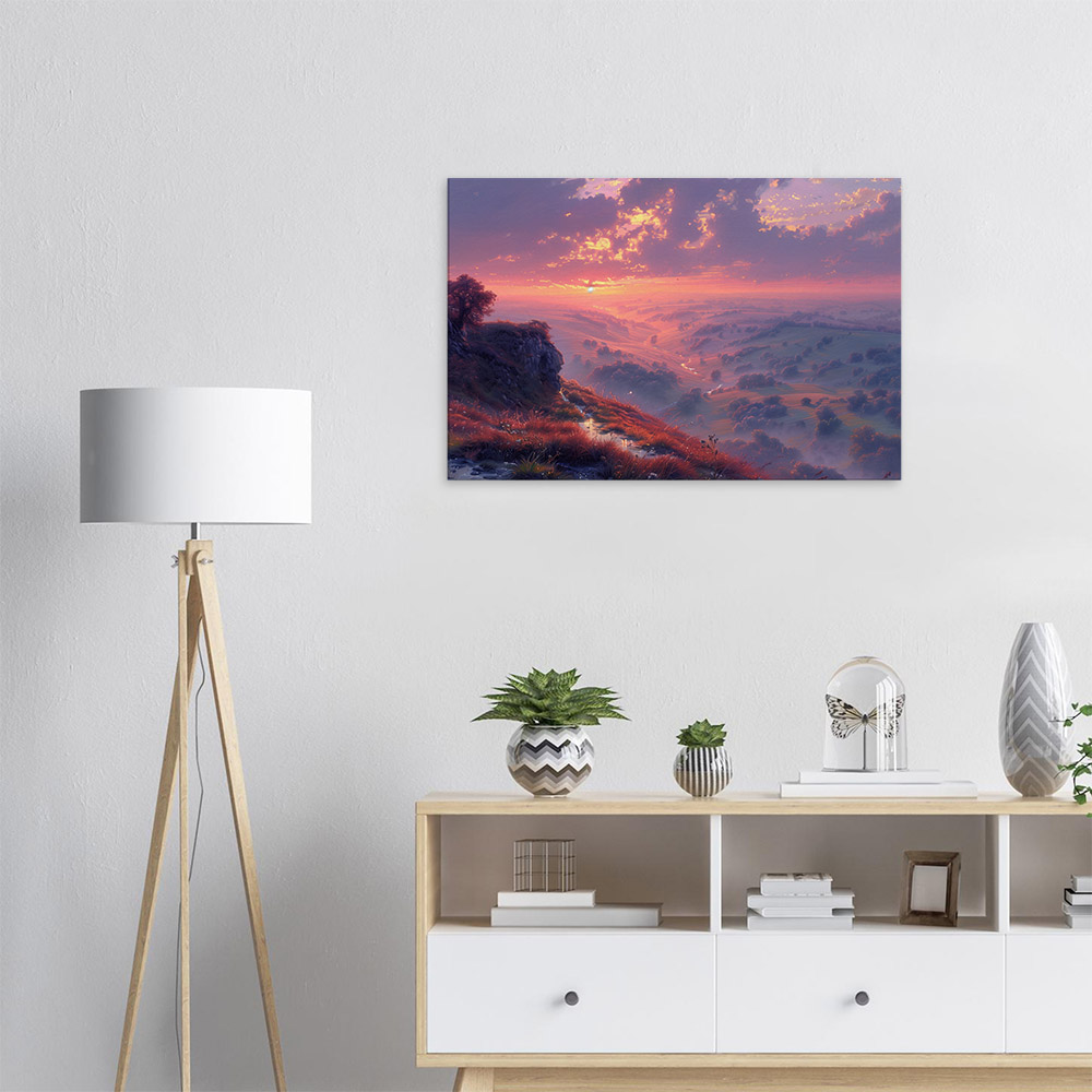 springtime-sunsete-over-the-hills-5_60x90 Springtime Sunsete Over the Hills #5_60x90