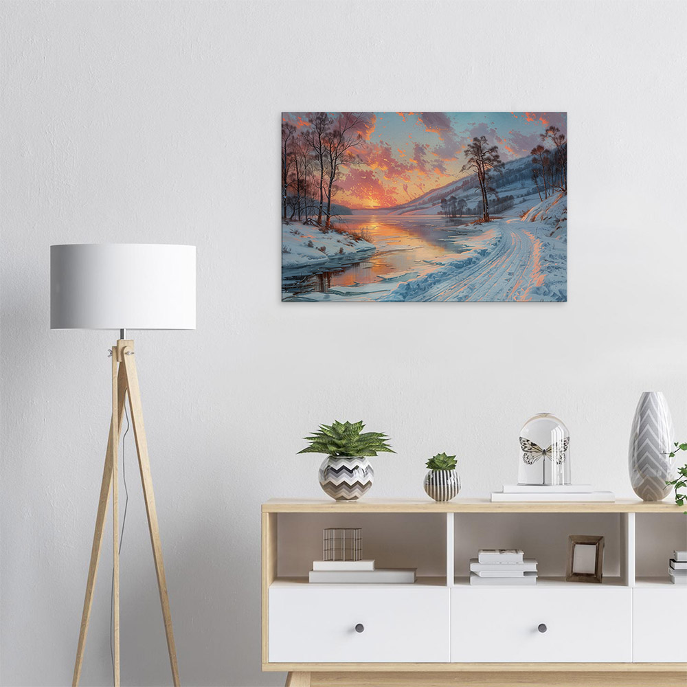 Frosty Morning Glow #5_60x90