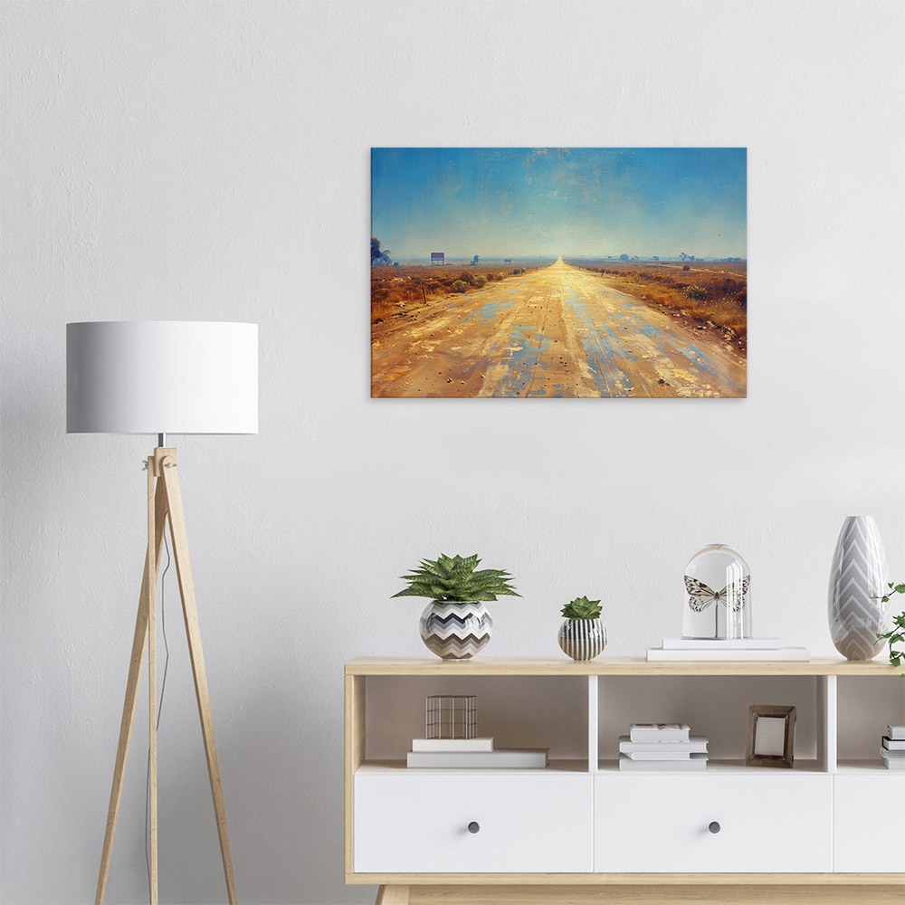 Sun-Kissed Asphalt #5_60x90