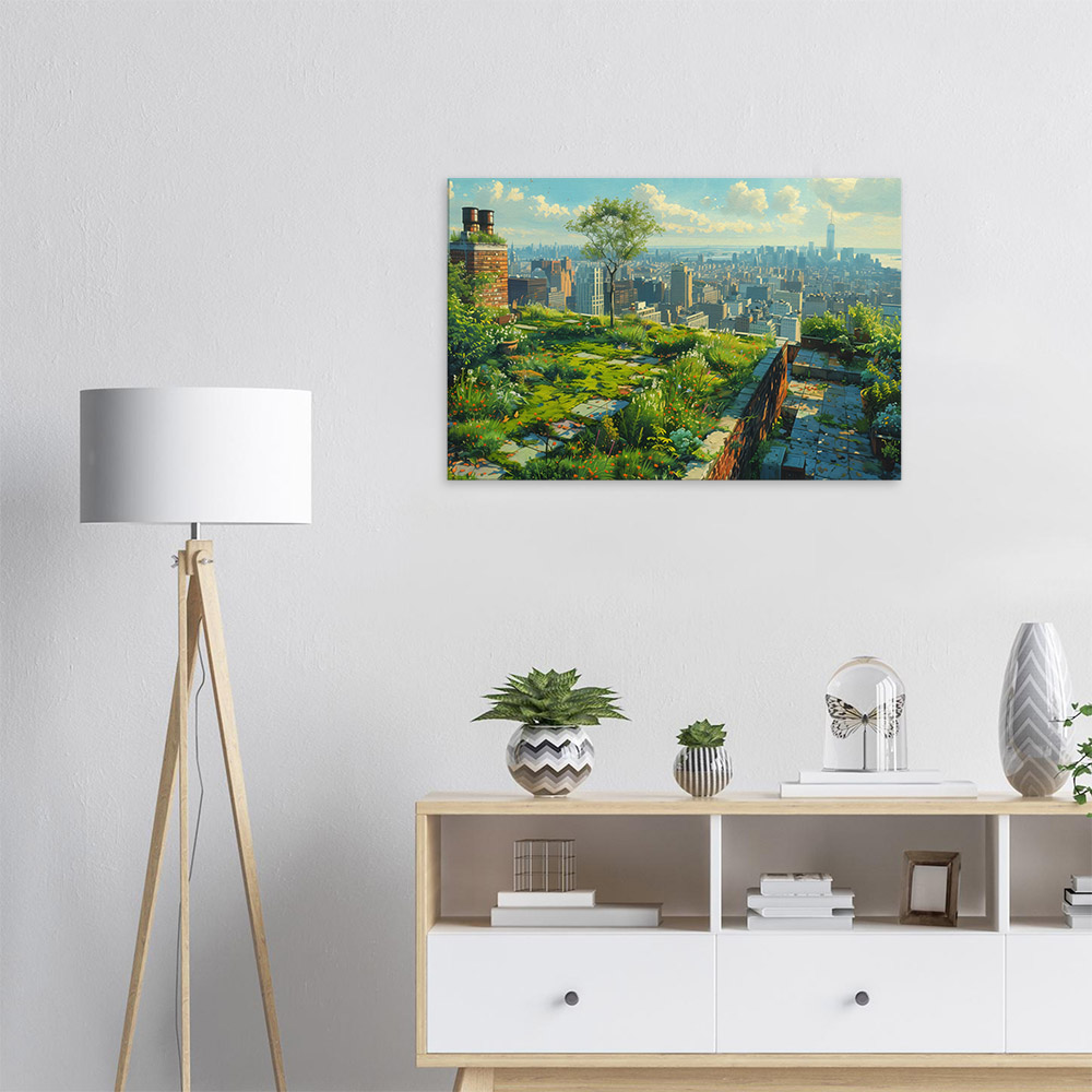 Rooftop Oasis #5_60x90