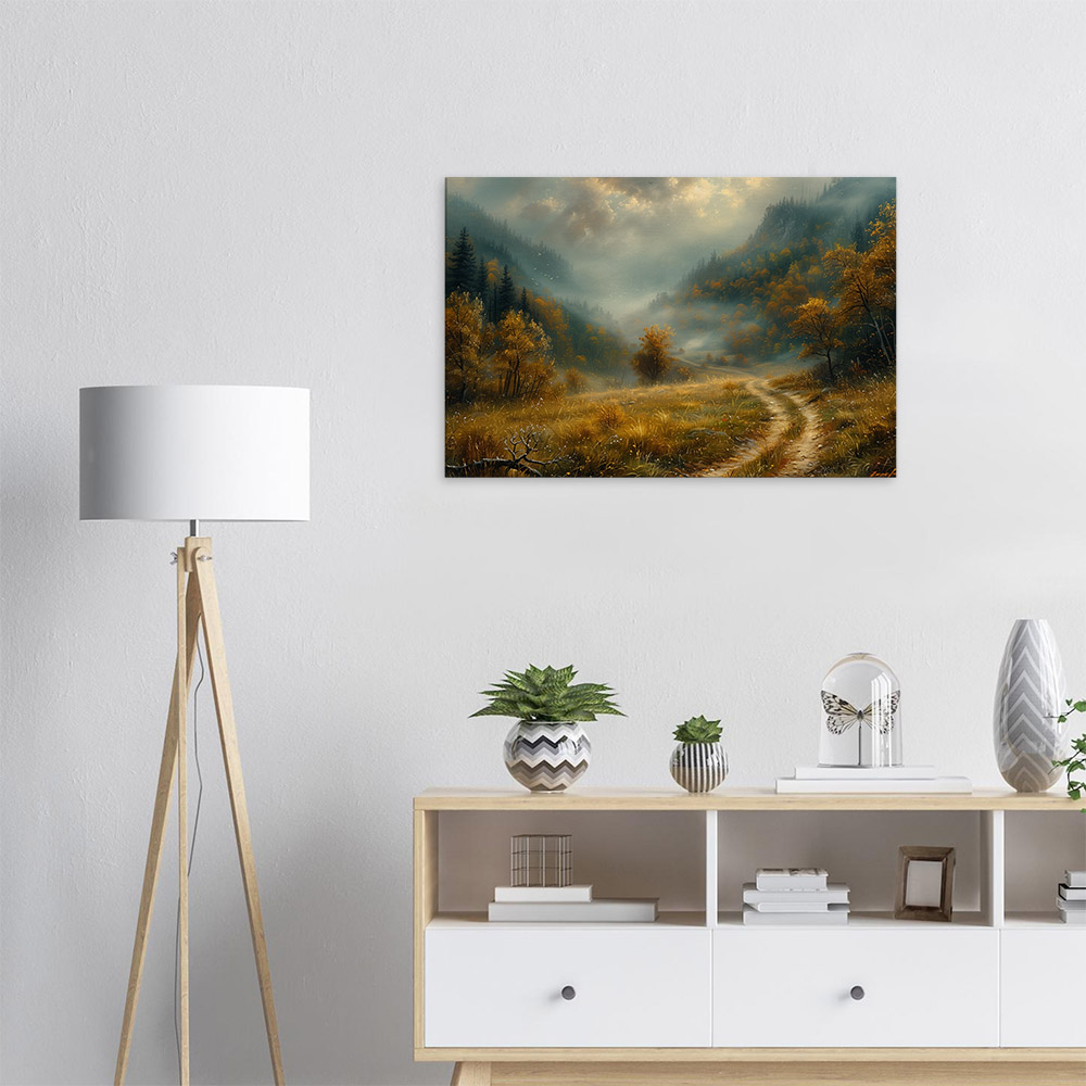 Mystical Valley in Autumn #5_60x90
