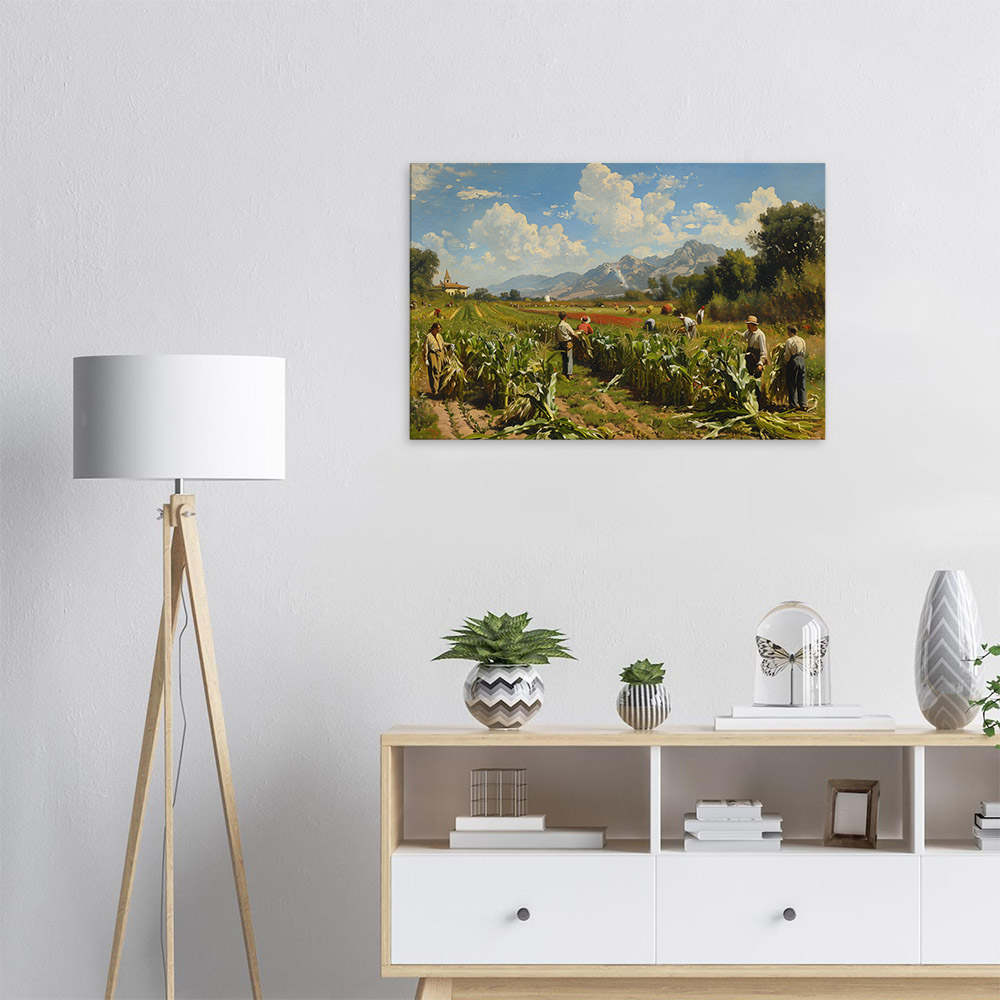 Harvesting in the Countryside #5_60x90