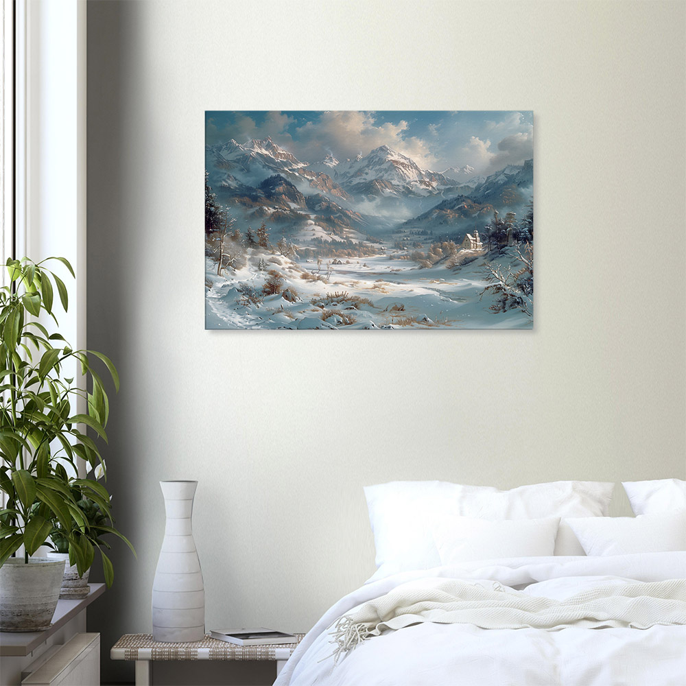 Mystic Mountains and Snowy Serenity #6_60x90