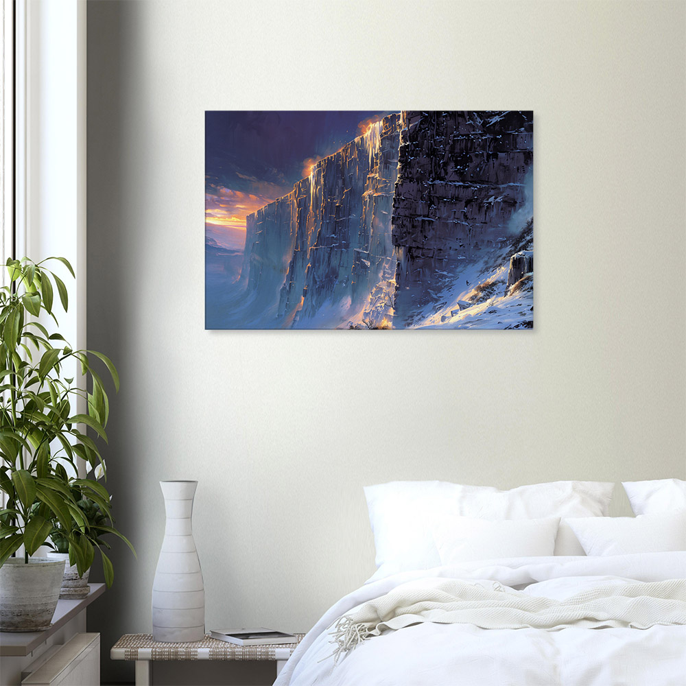Majesty of the Illuminated Cliff #6_60x90