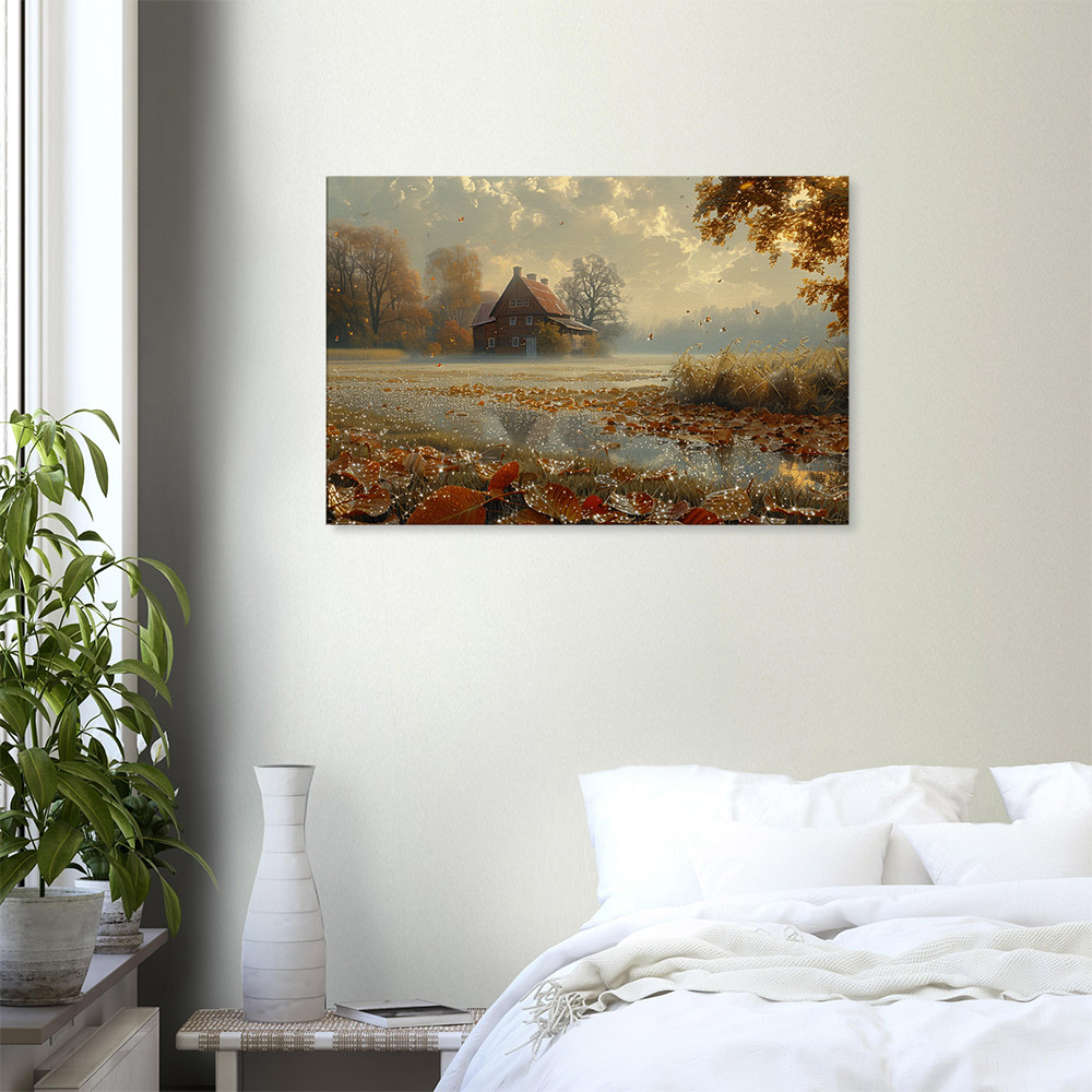 Whispers of Autumn: A Rustic Homestead #6_60x90