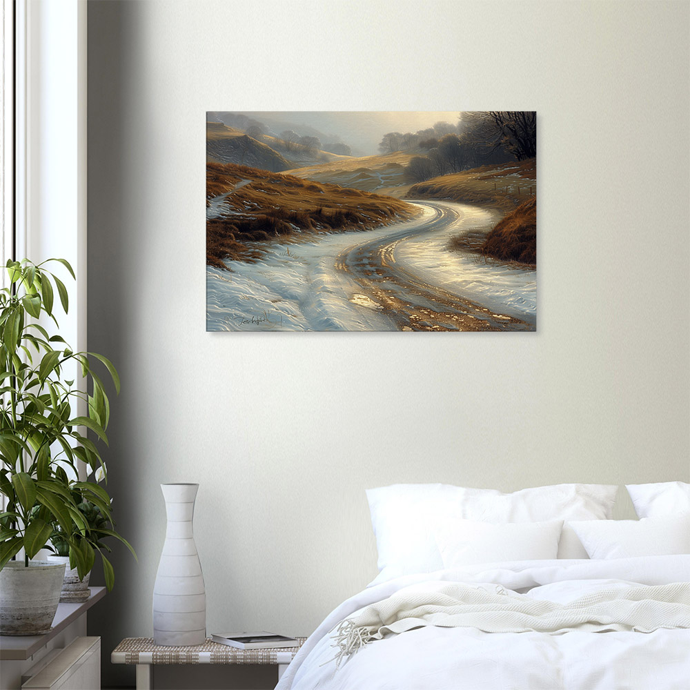 Through Hilly Fields #6_60x90