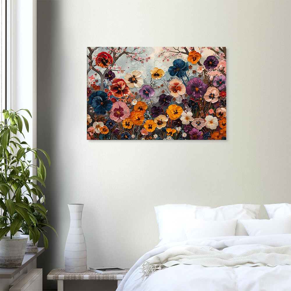 Colors of a Spring Garden #6_60x90