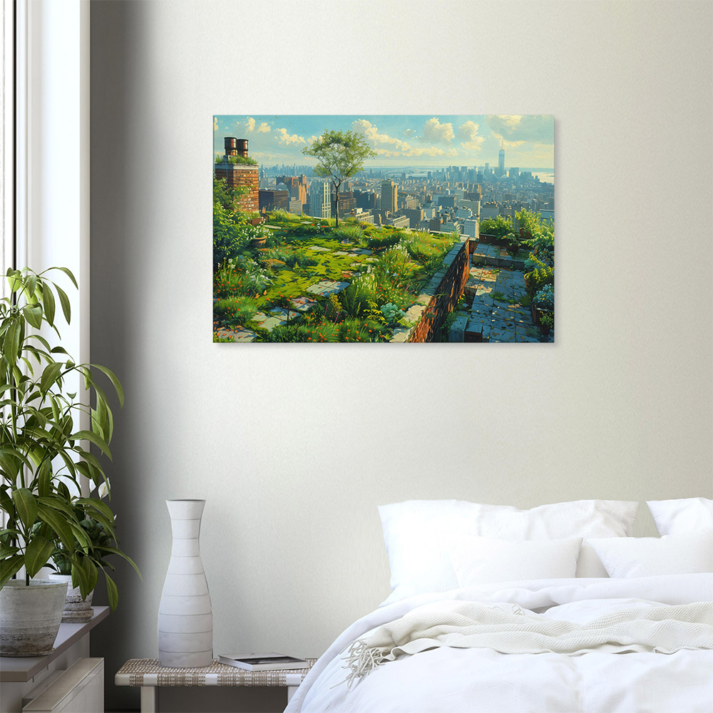 Rooftop Oasis #6_60x90