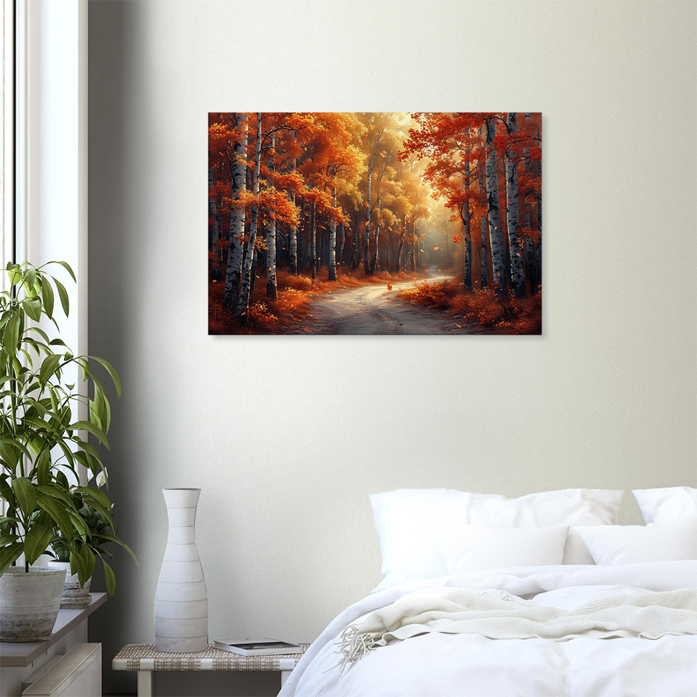 birch-trees-and-fall-colors-6_60x90 Birch Trees and Fall Colors #6_60x90