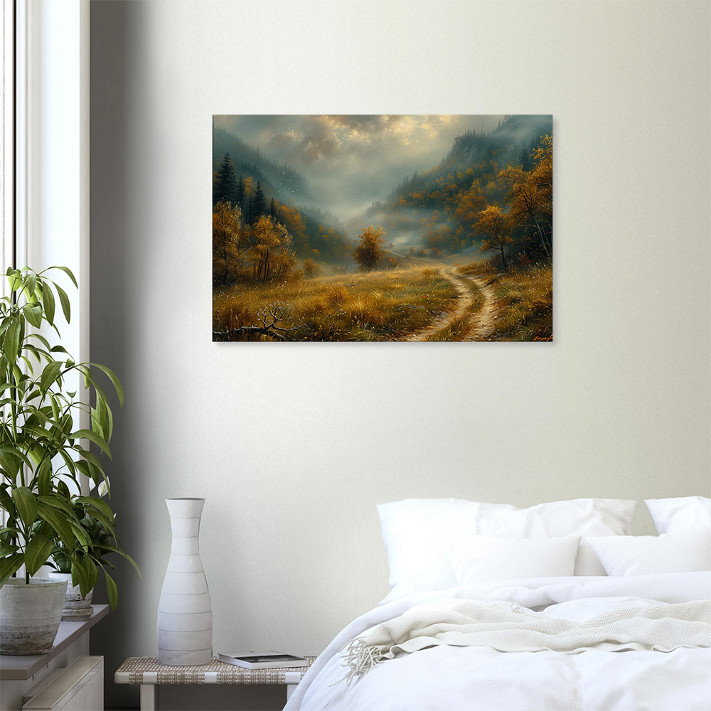 Mystical Valley in Autumn #6_60x90