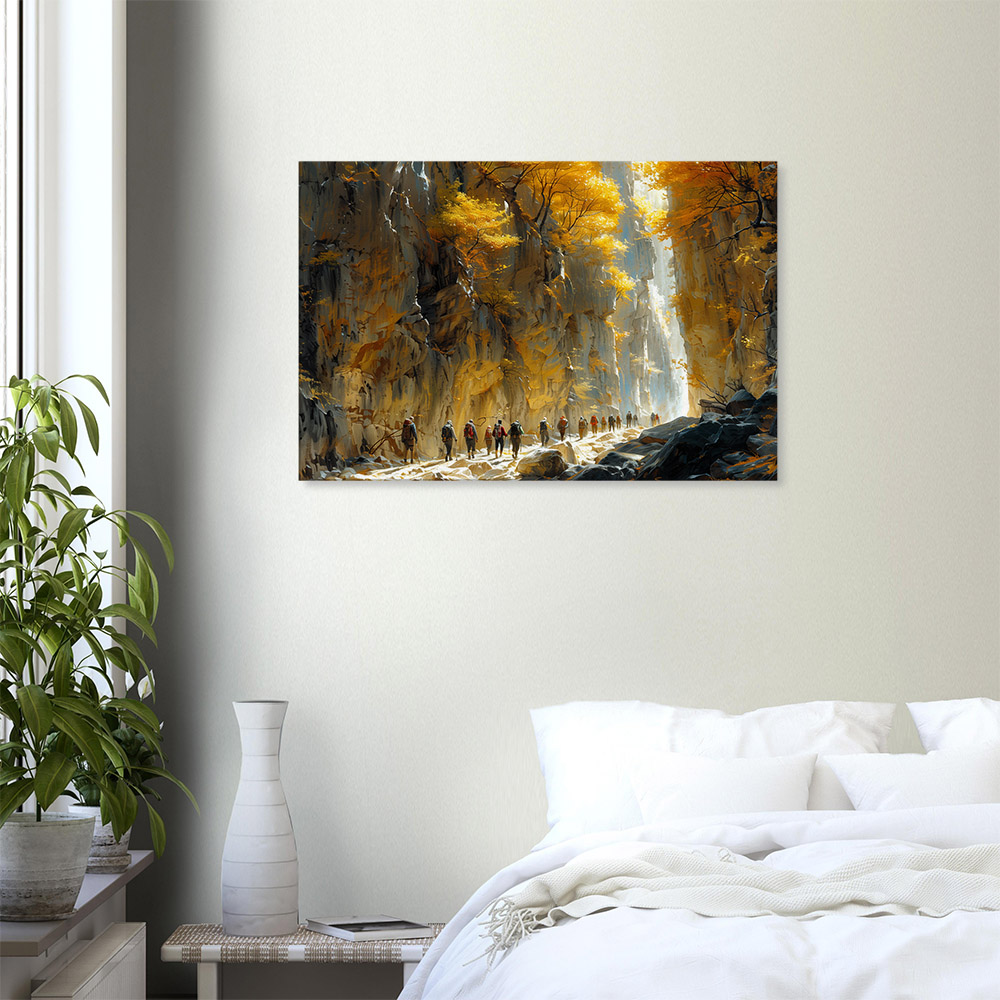 Sunlit Canyon Trek #6_60x90