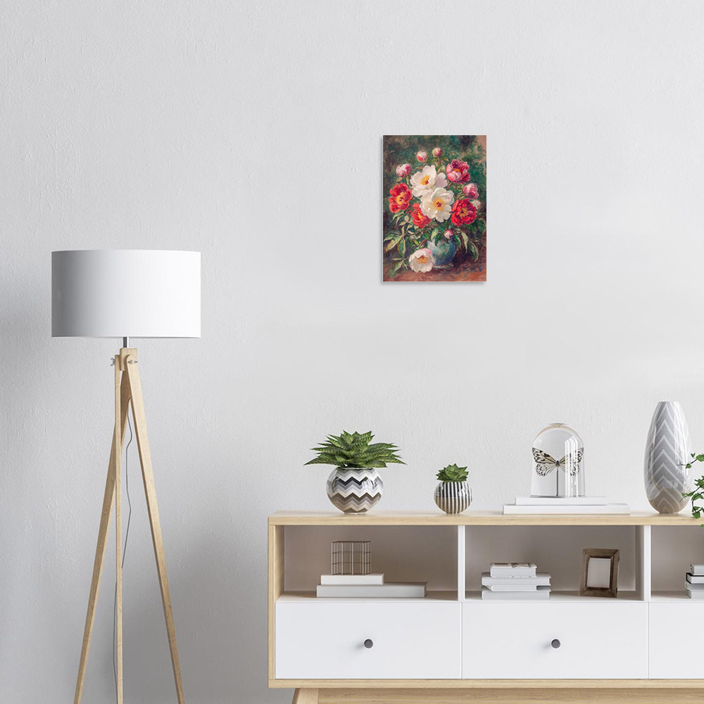 peony-flowers-in-a-vase-1 Peony Flowers in a Vase #1