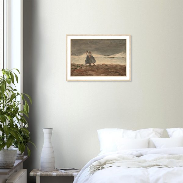 Winslow Homer - Danger - -framed-wall-art-wood-2