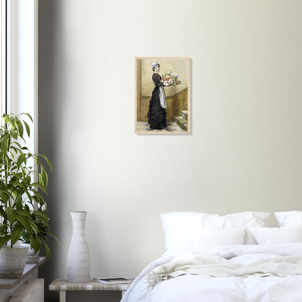 George Kilburne - The New Arrangement - -framed-poster-wood-0