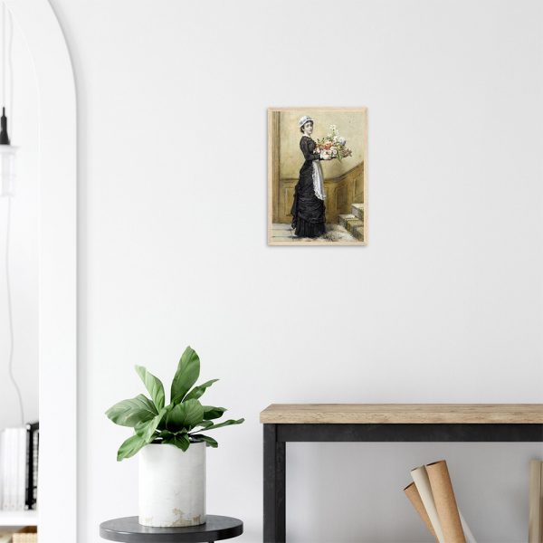 George Kilburne - The New Arrangement - -framed-poster-wood-2